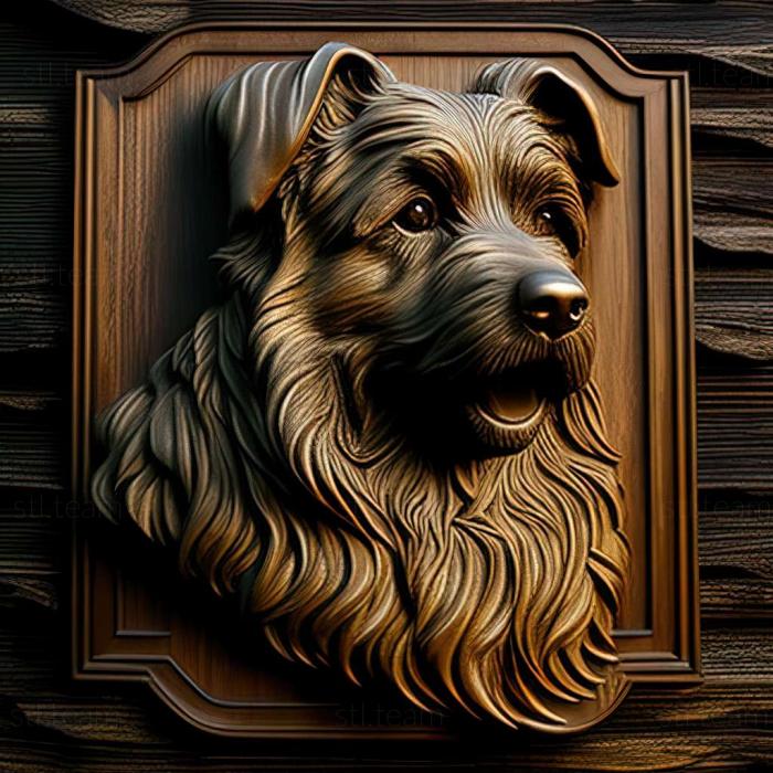 3D model Romanian Carpathian Shepherd dog (STL)